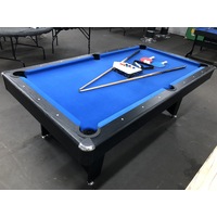 7 FT Modern Pool - Billiard Table [BLUE FELT]