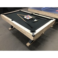 8 FT X-PRO  Pool - Billiard Table / Dining Table / Table Tennis [BLACK FELT]